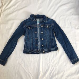 Girl’s old navy denim jacket